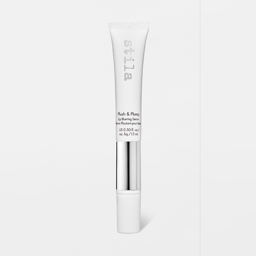 NEW Box Stila Plush & Plump Lip Blurring Serum With Vibrating Applicator
